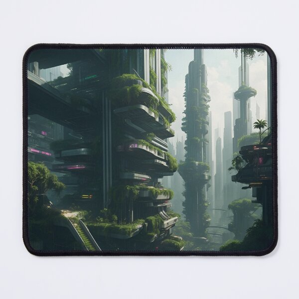 Item preview, Overgrown Cybercity designed and sold by etjcavas.