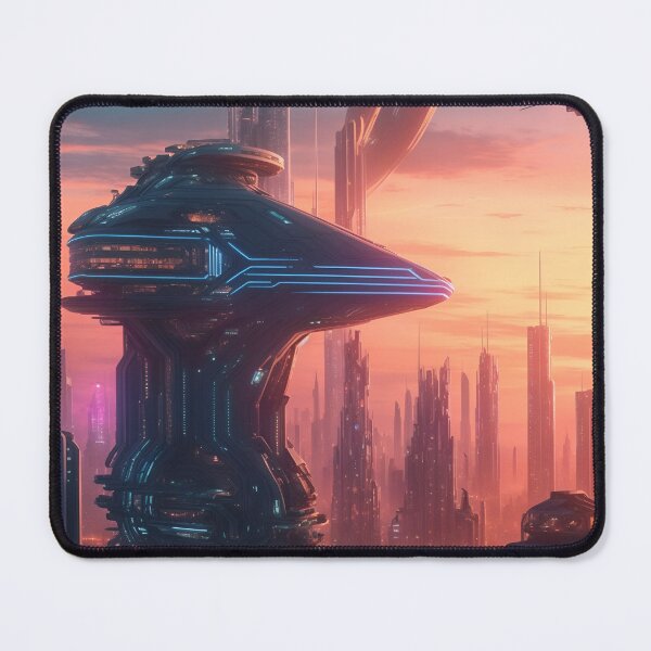 Item preview, A Futuristic space city. designed and sold by etjcavas.