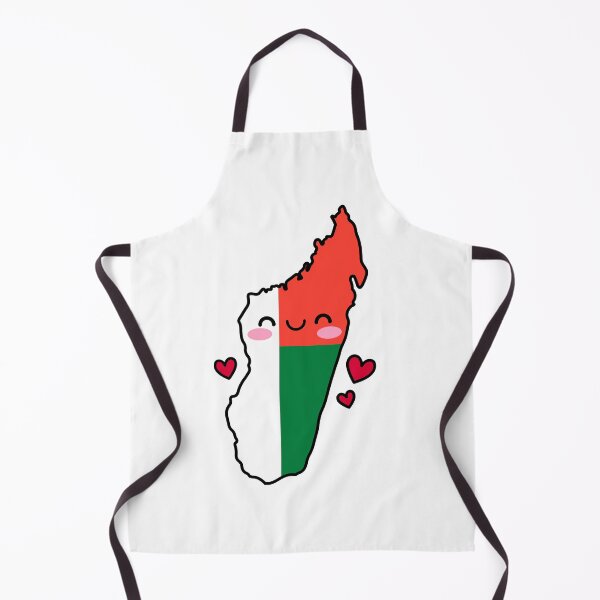 Item preview, Madagascar Flag Map Smile with Love designed and sold by pixelsparkzone.