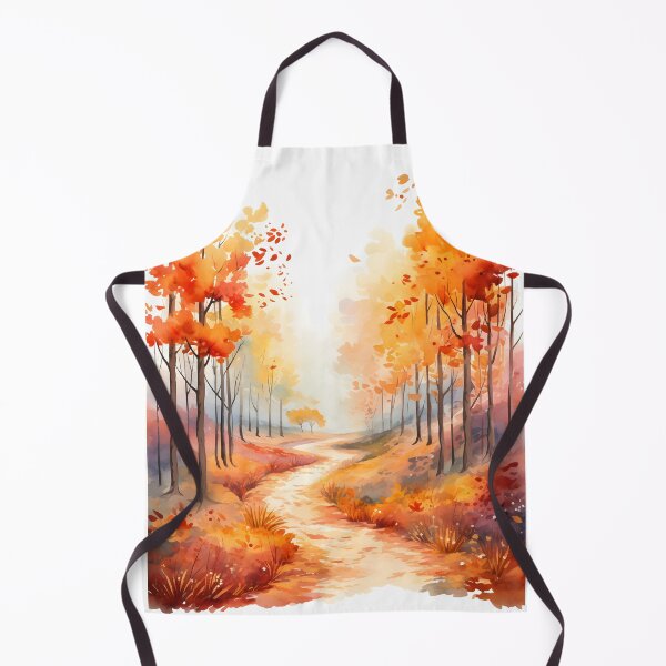 Item preview, Fall Colors: A Forest in Autumn Watercolor designed and sold by Shirtastically.