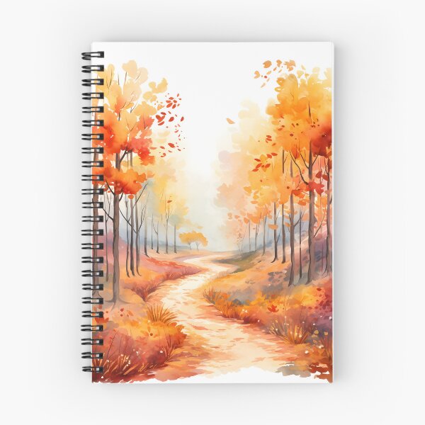 Item preview, Fall Colors: A Forest in Autumn Watercolor designed and sold by Shirtastically.