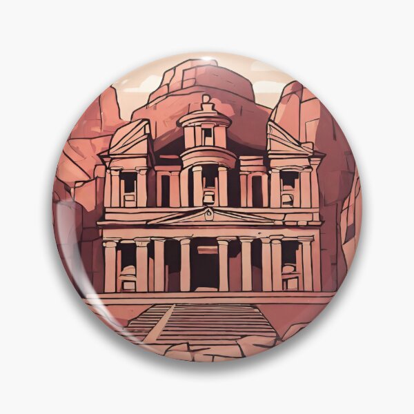 Item preview, Petra City Illustration designed and sold by DesignMaxa.