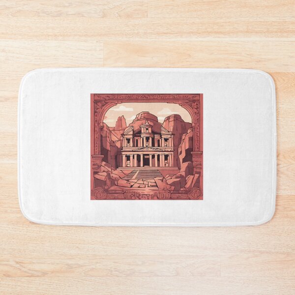Item preview, Petra City Illustration designed and sold by DesignMaxa.