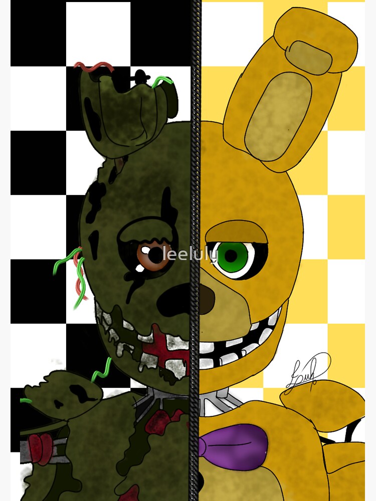 fredbear and springbonnie iPad Case & Skin for Sale by crocoshop