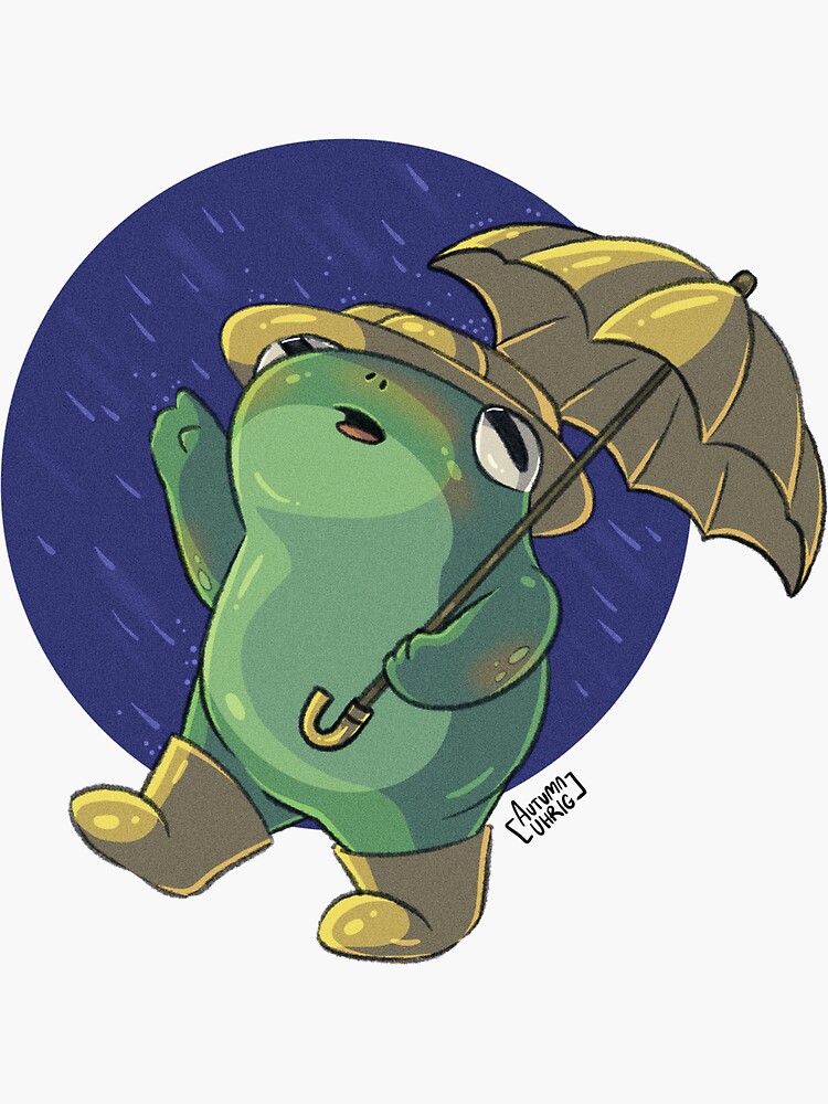 Peluche Kawaii Totoro sous la pluie