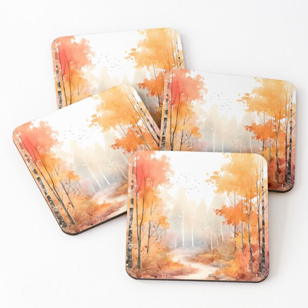 Item preview, Autumn Splendor: A Forest Watercolor designed and sold by Shirtastically.