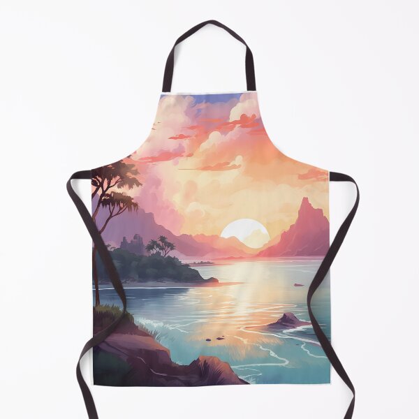 Item preview, Sunset Symphony: Seaside Watercolor designed and sold by Shirtastically.