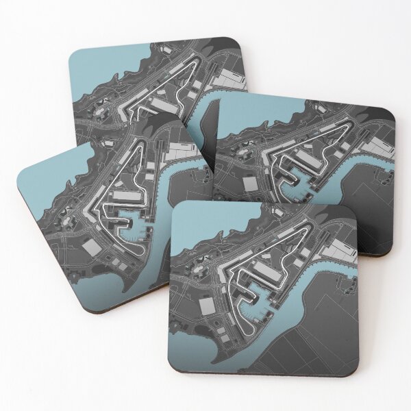 Item preview, Yas Marina Circuit, Abu Dhabi Grand Prix | Formula 1 Track Map designed and sold by MoshoboMakes.
