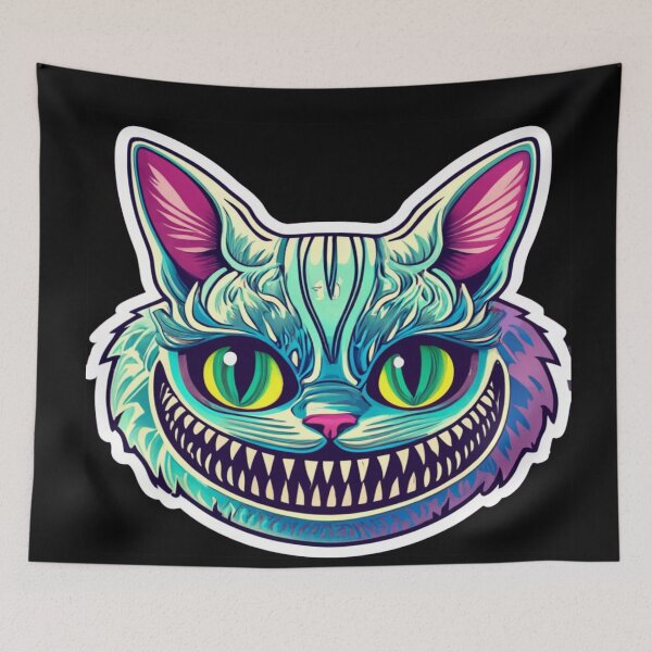 Item preview, CHESHIRECAT STICKER designed and sold by dlcdp81.
