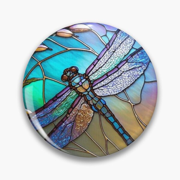 Item preview, Stained Glass Dragonfly designed and sold by WigOutlet.