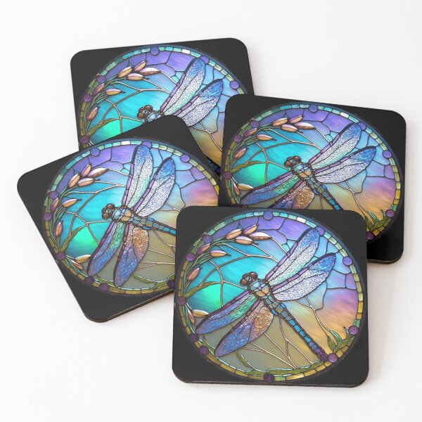 Item preview, Stained Glass Dragonfly designed and sold by WigOutlet.