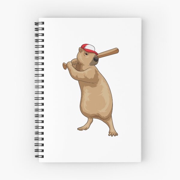 Item preview, Capybara Baseball Baseball bat designed and sold by Snabdesign84.
