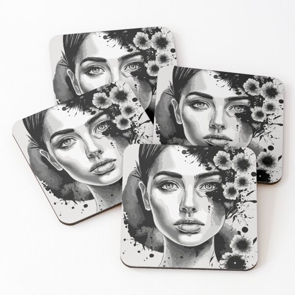 Item preview, white and black woman designed and sold by InnovaDigital.