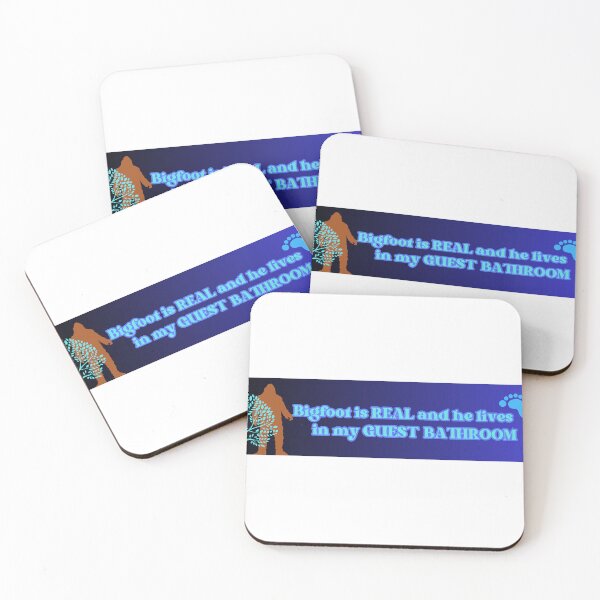 Item preview, Funny Bigfoot is Real Bumper Sticker Style Cryptid Cryptozoology Design designed and sold by cheeseykat-art.