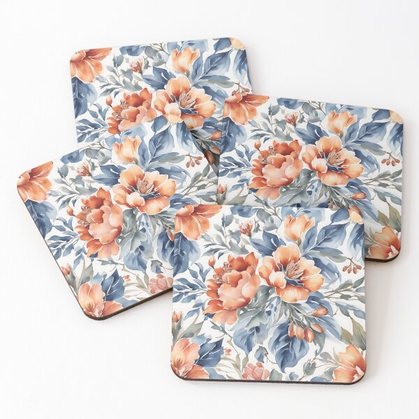 Artikelvorschau, Blumen-Aquarell-Muster entworfen und verkauft von Art Intelligence.