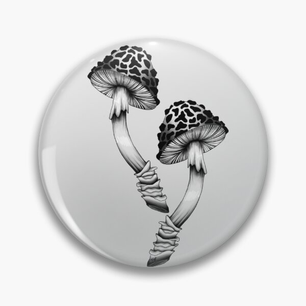 Item preview, Seeing Double Mushroom designed and sold by feeling-bleu.