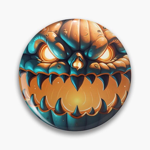 Item preview, Halloween Evil Glaring Pumpkin. designed and sold by ExtraEm.