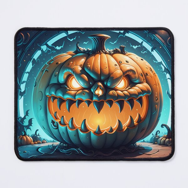 Item preview, Halloween Evil Glaring Pumpkin. designed and sold by ExtraEm.