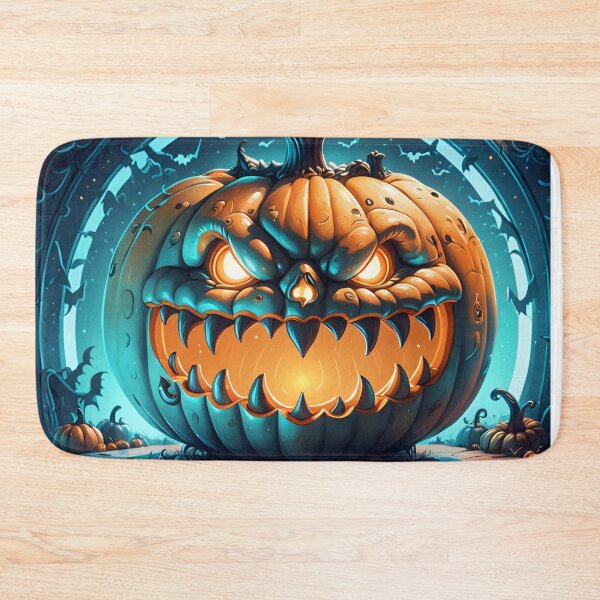 Item preview, Halloween Evil Glaring Pumpkin. designed and sold by ExtraEm.