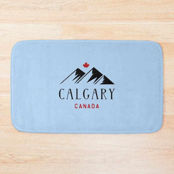 Item preview, Cool Calgary Canada Mountains Maple Leaf Light-Color designed and sold by TinyStarCanada.