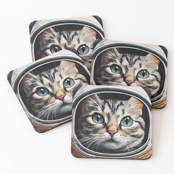 Item preview, Adventure Cats: Cat in Space 002 designed and sold by Rebecca Turk.