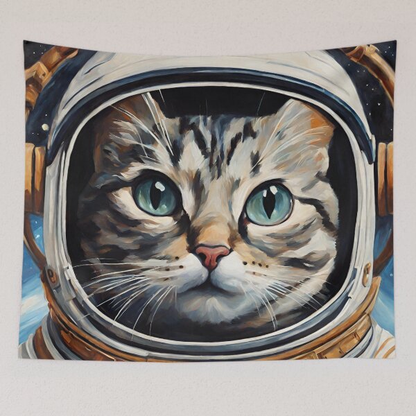 Item preview, Adventure Cats: Cat in Space 002 designed and sold by Rebecca Turk.