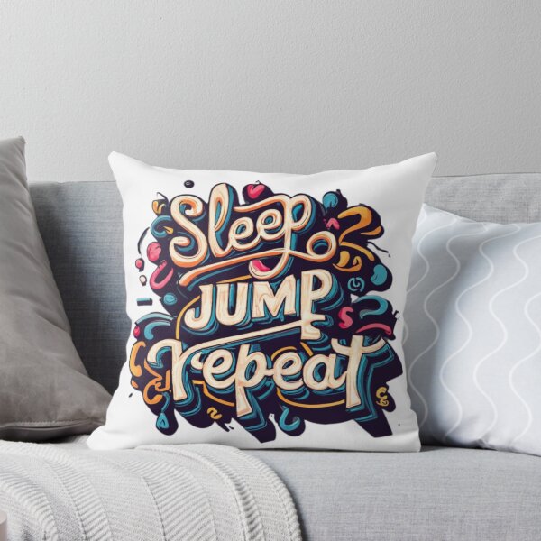 Item preview, Eat, Sleep, Jump, Repeat designed and sold by yourfavdraw.