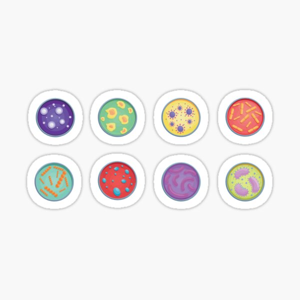 Vista previa del artículo con la obra «Placas de Petri para microbiología», diseñado y vendido por Porosenok.