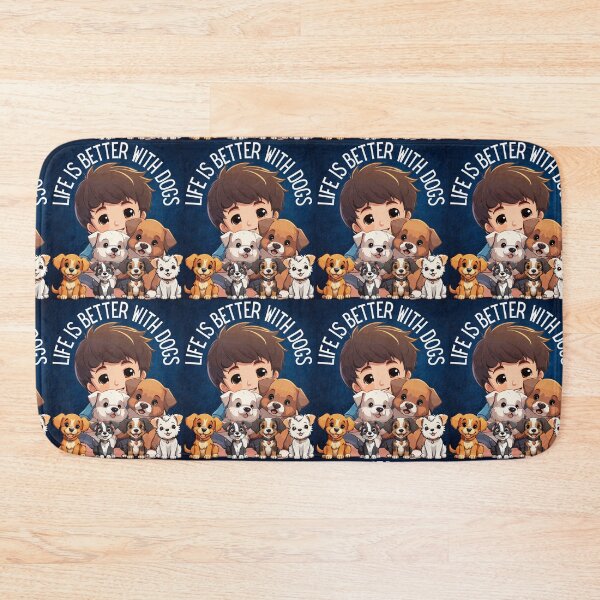 Item preview, Life is better with Dogs designed and sold by YuvikaYuvaan5.