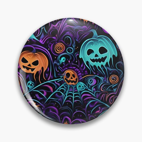 Item preview, Halloween spooky Neon Pumpkins. designed and sold by ExtraEm.