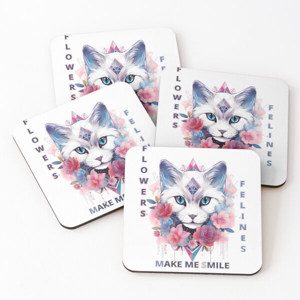 Item preview, Floral Feline designed and sold by alaa-mously.