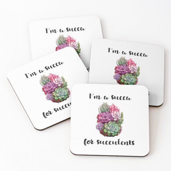 Item preview, "I'm a Succa for Succulents" Plant Lover designed and sold by meganohm.