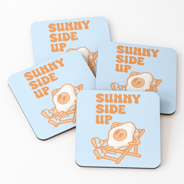 Item preview, Cool Wall Art Sunny Side Up Funny Retro Print | Minimalistic Wallart | Home Decor/Living Room/Bedroom/Kitchen Wall Art | designed and sold by StrawberryJolly.