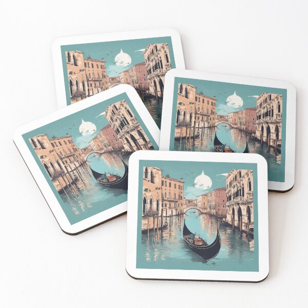 Item preview, Venice Illustration designed and sold by DesignMaxa.