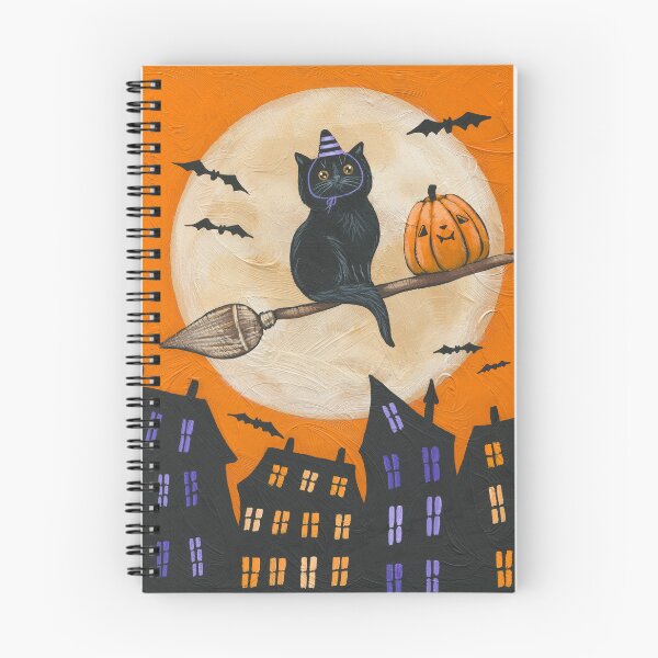 Item preview, Little Witch Pumpkin Delivery  designed and sold by KilkennyCat Art.