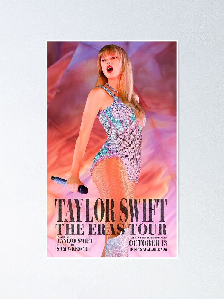 Discover Taylor The Eras Tour Poster