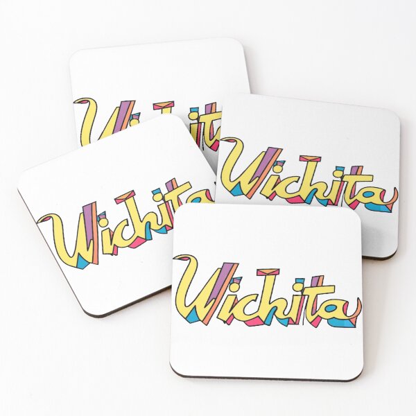Item preview, Wichita, KS | Retro Minimalist Art designed and sold by CircinusStore.