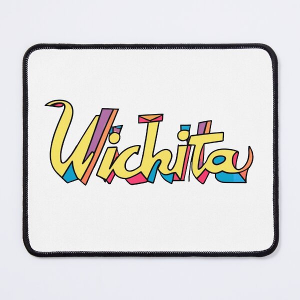 Item preview, Wichita, KS | Retro Minimalist Art designed and sold by CircinusStore.