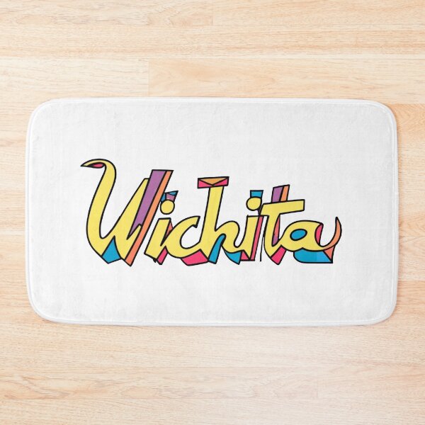 Item preview, Wichita, KS | Retro Minimalist Art designed and sold by CircinusStore.