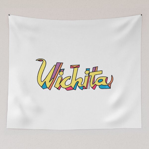 Item preview, Wichita, KS | Retro Minimalist Art designed and sold by CircinusStore.