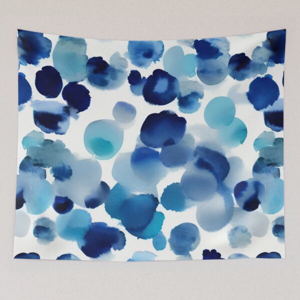 Item preview, Blue Abstract Watercolour  designed and sold by AuraDesigner.