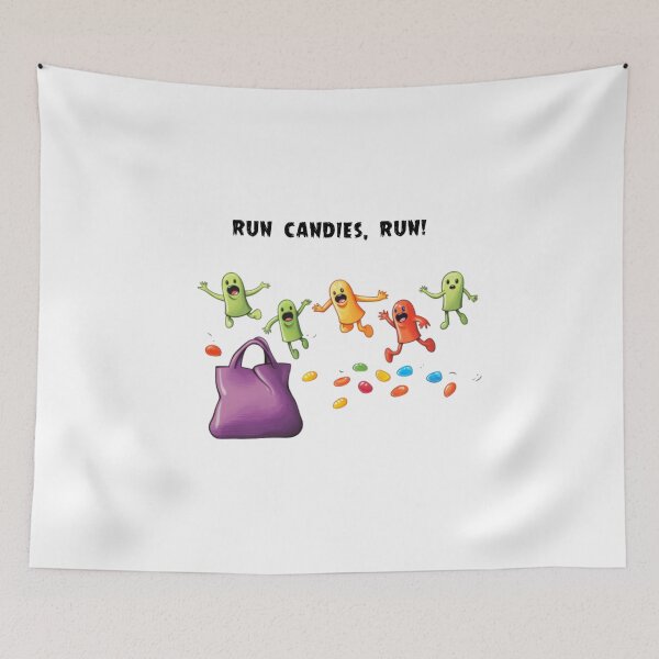 Item preview, Sweets Escaping from a Bag	 designed and sold by Custom-Print.