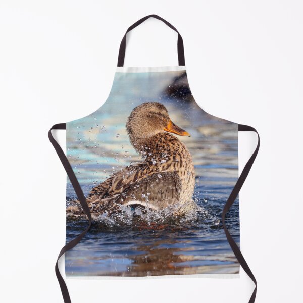 Item preview, Mallard making a splash designed and sold by GreyFeatherPhot.