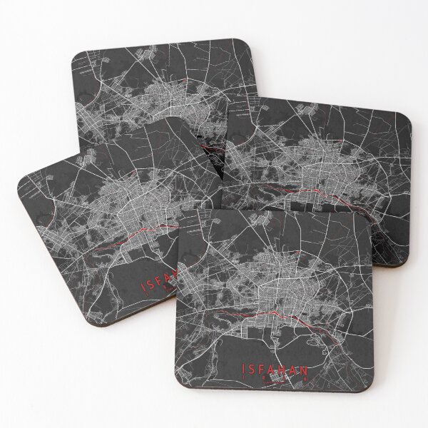 Item preview, Isfahan City Map of Iran - Oriental  designed and sold by deMAP.