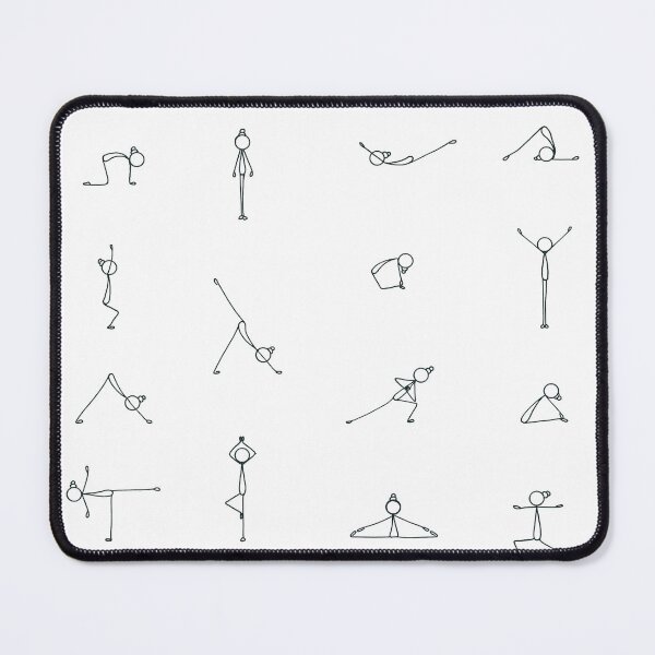 Item preview, YOGA DOODLES designed and sold by MarthaCoba.