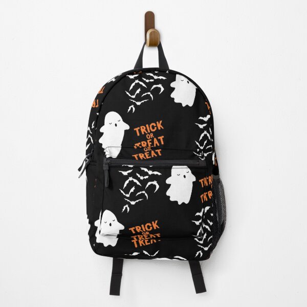 Item preview, A Halloween image ghost singing with bats in the background designed and sold by Good4Vibez.