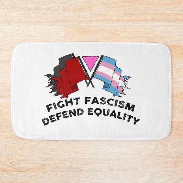 Item preview, Fight fascism defend equality designed and sold by remerasnerdas.