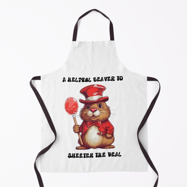 Item preview, A helpeal beaver to sweeten the deal designed and sold by ArtFeverShop.