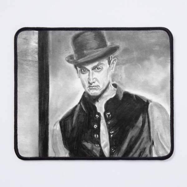 Item preview, Aamir khan Dhoom 3 pencil drawing designed and sold by MubaraksArt.