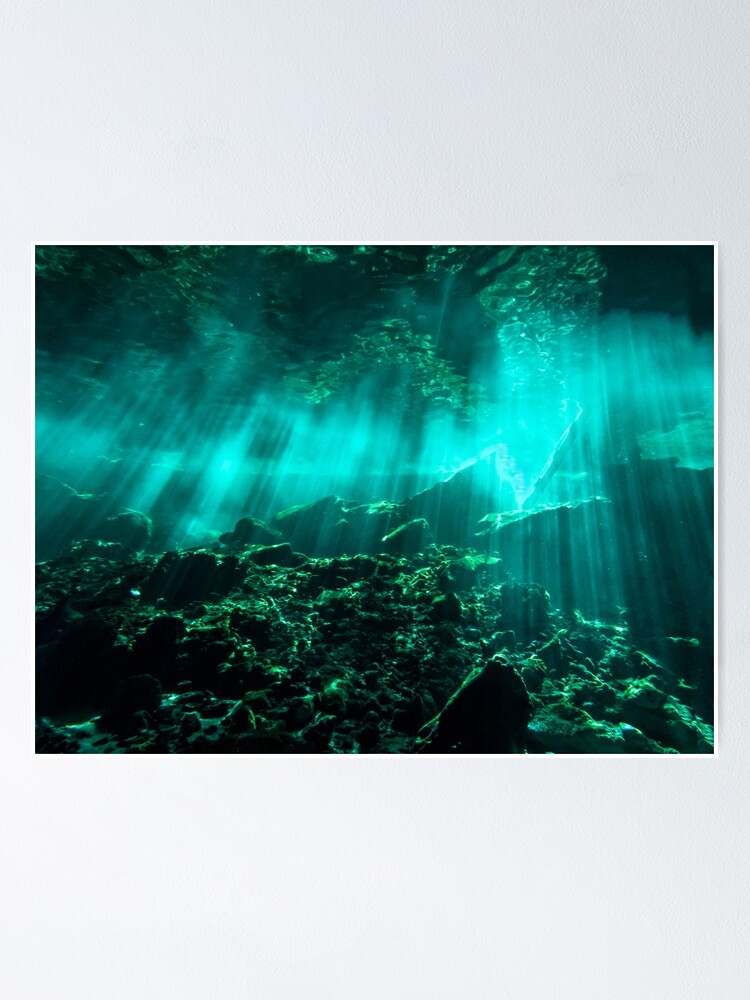 Poster, Gran Cenote designed and sold by David Burstein